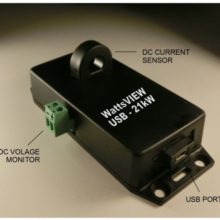 WattsVIEW USB DC Power Monitor