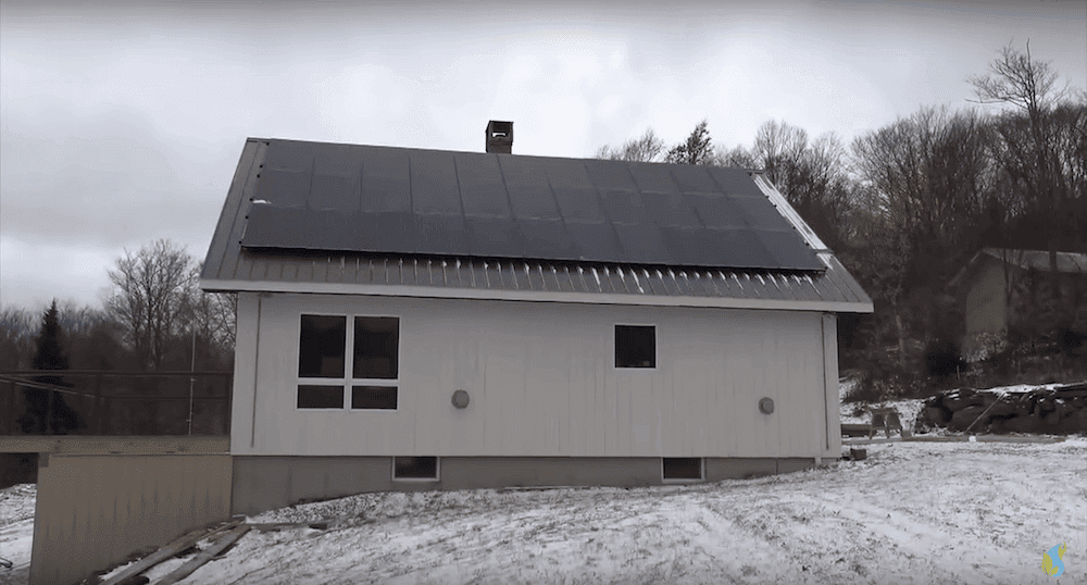 off grid in cold climate