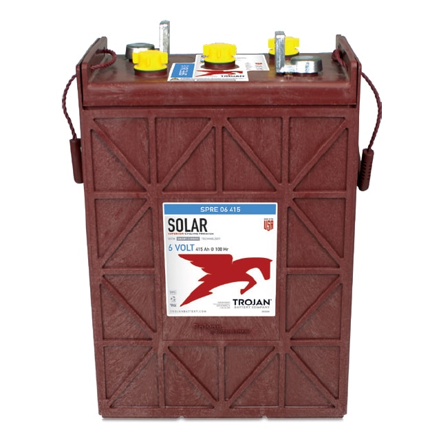 Trojan SPRE 06 415 – Solar Premium Flooded Battery (6V 415 Ah)