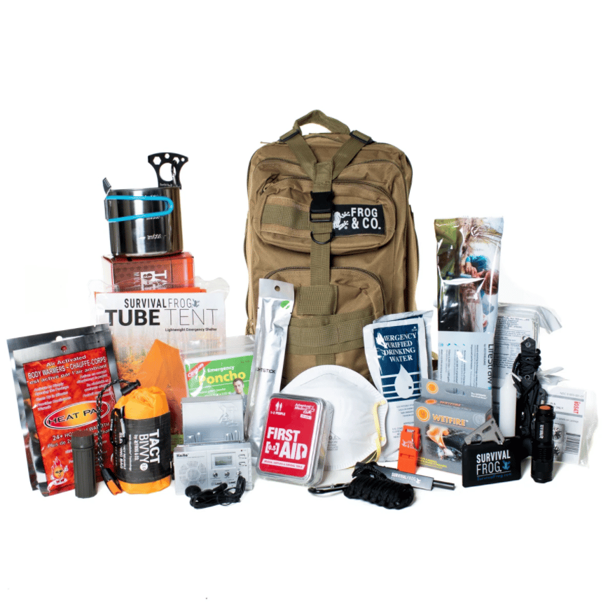 LifeShield® All-In-One Bug Out Bag w/ 6 Survival Kits