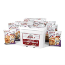 Breakfast 120 Serving Premium Food Bucket by Legacy Food Storage