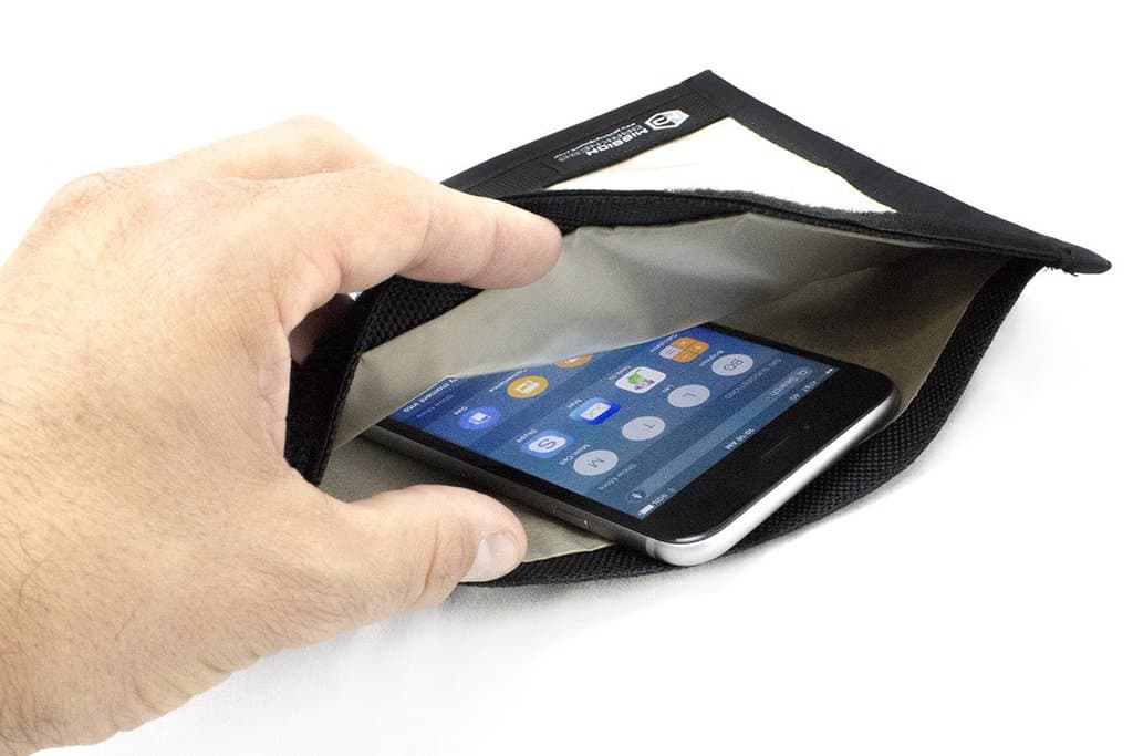 The Mission Darkness™ Window Faraday Bag for Phones