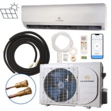 EG4 Hybrid AC/DC Solar Mini Split Air Conditioner Heat Pump | 24000 BTU | Plug-n-Cool Do-It-Yourself Installation