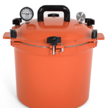 All American 21 Qt Pressure Canner in Color Saffron (Model 921)